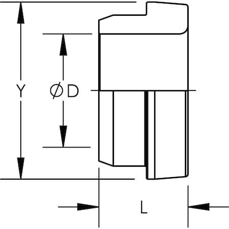World Wide Fittings ORFS Mechanical Sleeve Stainless Steel FS0319X08SSPF
